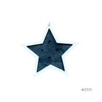 ESTRELLA MADERA GRIS 15CM