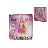 MUÑECA CON ACCESORIOS 33CM