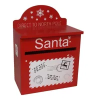BUZON NOEL MADERA 30CM