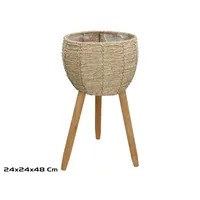 MACETERO CON PIE KLER 24X24X48 CM