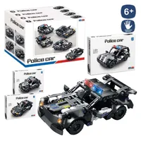 BLOQUES CONSTRUCCION COCHE POLICIA 