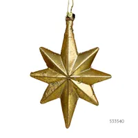 COLGANTE ESTRELLA ORO 14CM