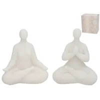 FIGURA YOGA KINARI 17X11X20 RESINA