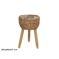 MACETERO CON PIE KIRK 20X20X27 CM