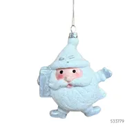COLGANTE NOEL BLANCO 13CM