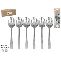 cucharas de acero inoxidable, cubiertos de mesa, set de cucharas, utensilios de cocina, cucharas resistentes, cubiertos elegantes, menaje de hogar, accesorios de comedor