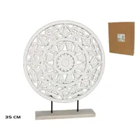 MANDALA 35CM SOPORTE  MADERA