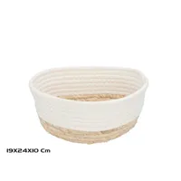 cesta organizadora blanca, cesta decorativa, almacenamiento en el hogar, organización de baño, organizador de maquillaje, cesta multiusos, decoración minimalista, cesta pequeña, cesta resistente, accesorios de hogar
