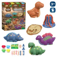 SET PLASTILINAS DINOSAURIOS