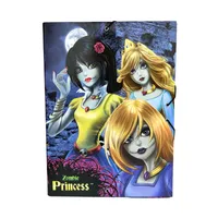 PRINCESAS ZOMBIE CARPETA GOMAS SOLAPAS