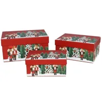 3 CAJAS NAVIDAD CASCANUECES