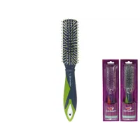 cepillo desenredante de 28 cm con púas flexibles y puntas redondeadas, mango ergonómico antideslizante, ideal para todo tipo de cabello en seco o mojado