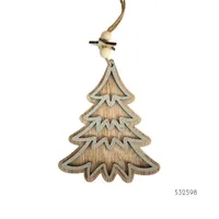 COLGANTE ARBOL MADERA 12CM