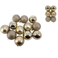BOLAS 12 UDS 6CM ORO C12