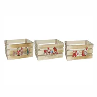 CAJA MADERA XMAS 33*25CM C6