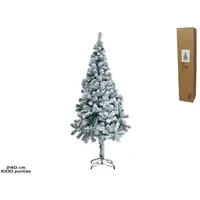 ARBOL NEVADO 1000 PUNTAS 240CM 