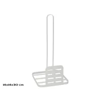 porta rollo papel cocina blanco, soporte rollo cocina 14x14x30, porta rollos metálico moderno, organizador cocina funcional, porta papel minimalista blanco

