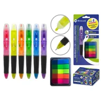 BOLIGRAFO 4 EN 1 + MARCADORES ADHESIVOS C24