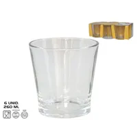 VASOS 6 UNIDADES ACQUA 260ML C8