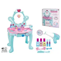 TOCADOR PRINCESA CON ACCESORIOS, LUZ Y SONIDO