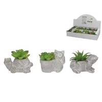figura decorativa, maceta decorativa, decoración con plantas, mini maceta, accesorio decorativo, figura con maceta, decoración para hogar, regalo original
