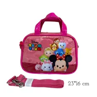 BOLSO NECESER TSUM TSUM ROSA