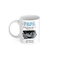 taza personalizada, taza cerámica, taza Día del Padre, regalo Día del Padre, taza con foto, taza con frase, regalo personalizado, taza de cerámica 350 ml, diseño personalizado, taza para regalo especial