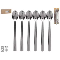 cucharas de metal, set de cucharas, cubiertos de acero, cucharas resistentes, cubiertos de mesa, menaje de cocina, cucharas para restaurante, utensilios de cocina