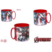 TAZA PARA MICROONDAS AVENGERS 265ML C24