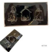 NACIMIENTO CRISTAL 3 UDS 5CM