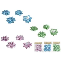 POMPONES SET 4 AUTOADHESIVOS 10 CM