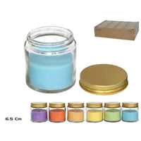 vela, vela de cristal, vela aromática, vela fragancia, vela decorativa, vela regalo, vela aromática 60 g, vela pequeña, bote de vela
