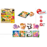 MONTESSORI PUZZLE MADERA ANIMALES 