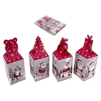 CAJA REGALO NOEL 12 CM P12