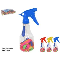 PULVERIZADOR 300ML+50 GLOBOS AGUA P12