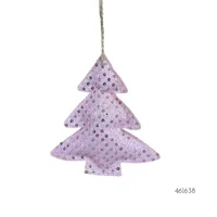 COLGANTE ARBOL ROSA 14CM 