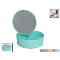 ORGANIZADOR  COSMETICOS  ESPEJO 14CM 