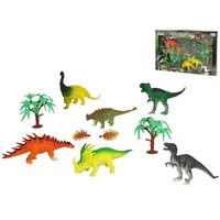 DINOSAURIOS 10 PIEZAS 45CM