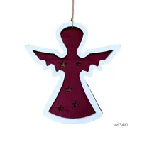 ANGEL MADERA ROJO 20CM