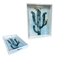 BANDEJA MADERA CACTUS