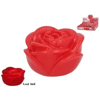 ROSA CON LED 5,7X3 CM E12
