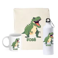 pack de regalo personalizado, taza personalizada, botella personalizada, mochila personalizada, regalo original, set personalizado, regalo práctico, diseño a elección