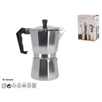 CAFETERA ALUMINIO 6TAZAS C6 