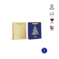 BOLSA REGALO AZUL NOCHE 11*6*16 P12