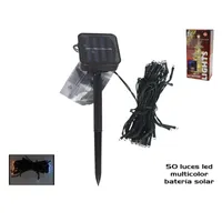 50 LED SOLAR EXTERIOR MULTICOLOR