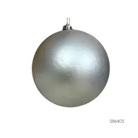 BOLA PLATA MATE 20CM