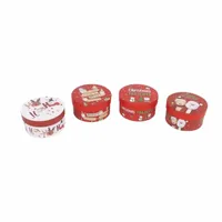 CAJAS XMAS REDONDAS 11CM