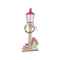 FAROLA CON ANGEL 14*X35CM