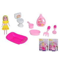 MUÑECA CON ACCESORIOS ASEO C12